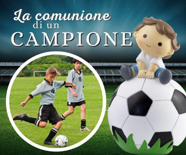 La prima comunione di un campione